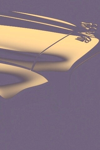 Капот чёрного авто обои