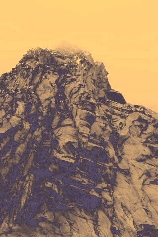 Отвесная скала обои