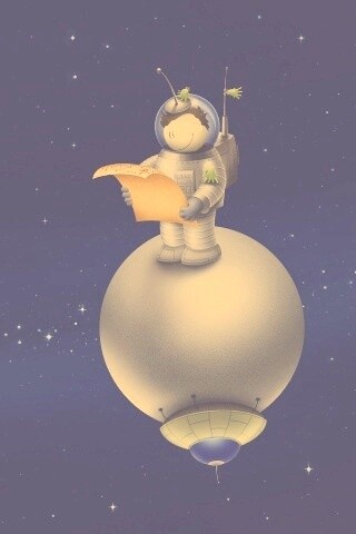 Космонват на луне обои