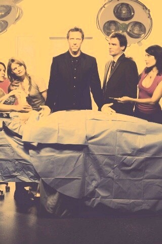 Герои сериала "Доктор Хаус" обои