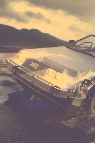 Машина времени обои