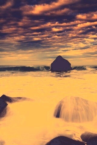 Волнующееся море обои