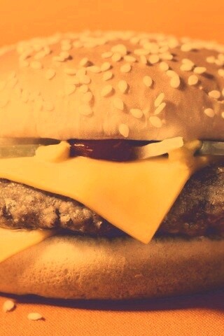 Сочный чизбургер обои