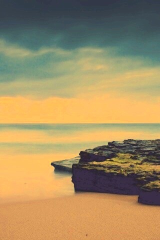 На берегу обои