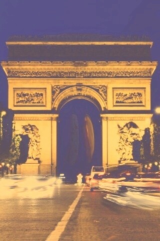 Арка на елисейских полях обои