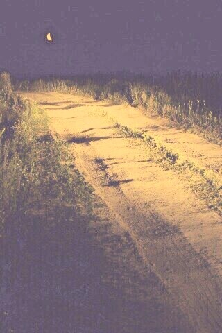 Ночная дорога обои