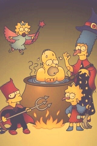 Шабаш Симпсонов обои
