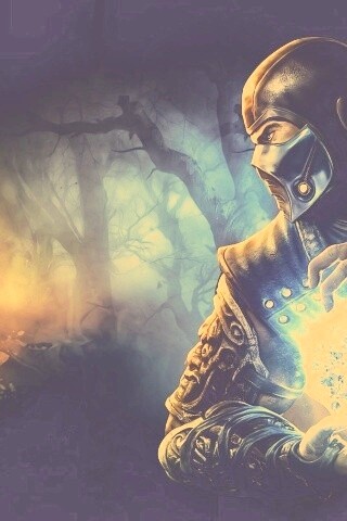 Бой SubZero и Scorpion из Mortal Kombat обои