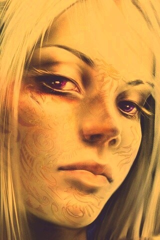 Молодая светлая эльфийка обои