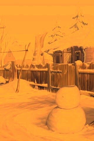 Снеговик обои