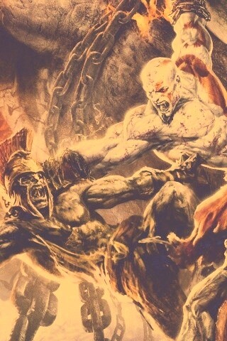 Бог войны обои