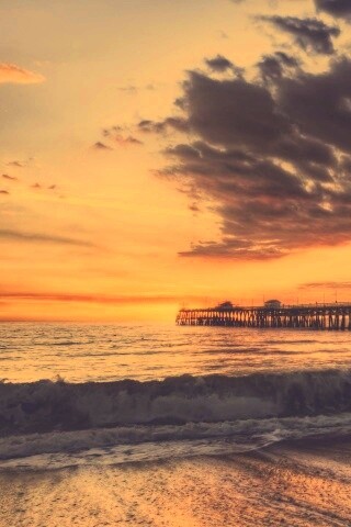 Морской прилив обои