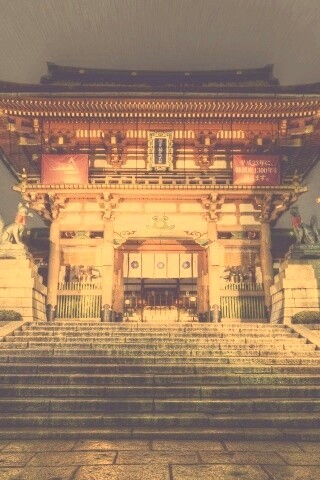 Китайский храм обои