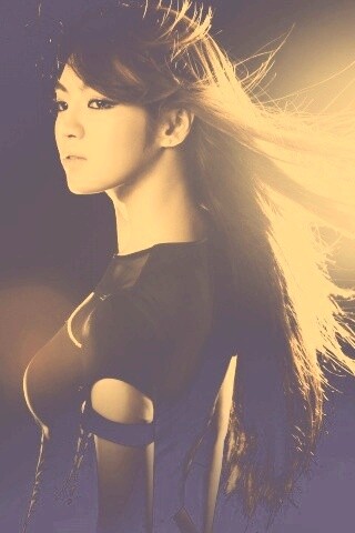 Стройная азиатка обои