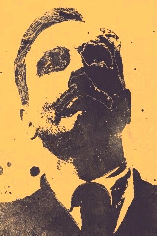 Мужчина в костюме обои