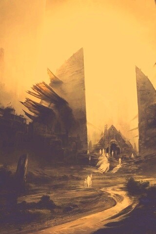 Затерянный город обои