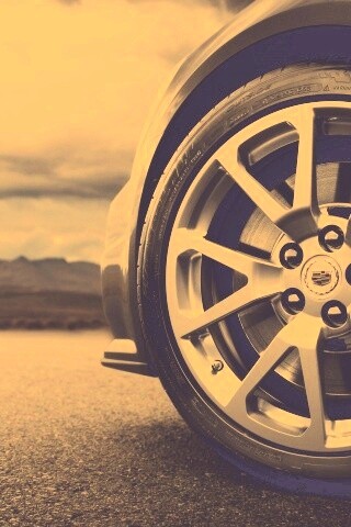 Колесо кадиллака обои