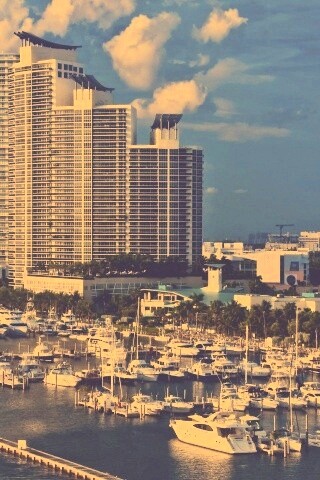 Курортный город обои