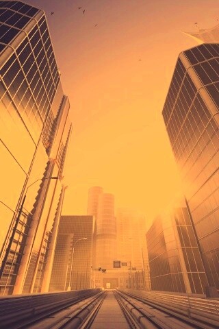 Улица из Mirrors Edge обои