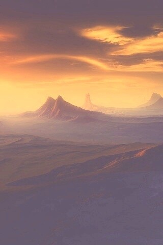 Инопланетный ландшафт обои