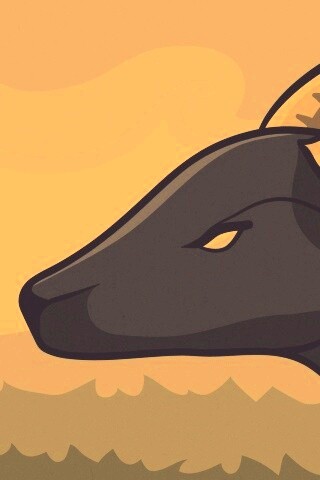 Векторный баран обои