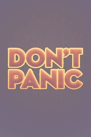 Не паникуй обои