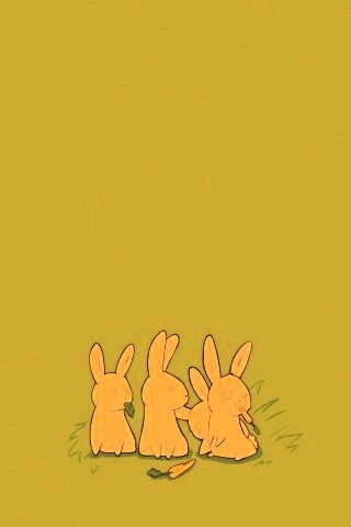 Заяц-каннибал обои