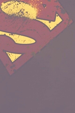 Потертый знак Супермена обои