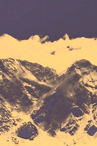 Снежные горы обои