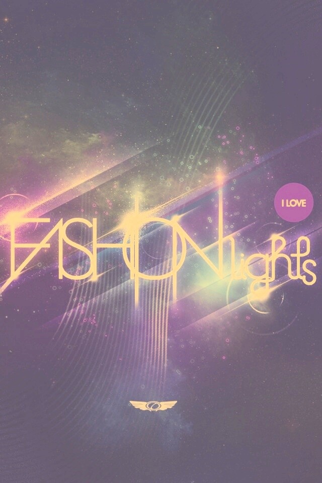 I love fashion lights обои