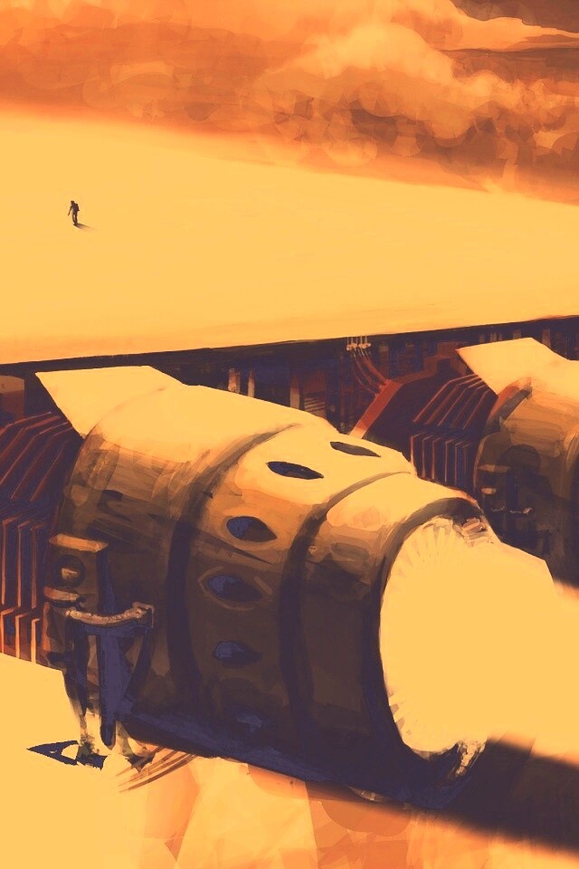 Разгон космического корабля обои