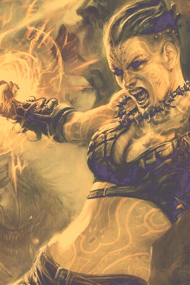 Колдунья обои