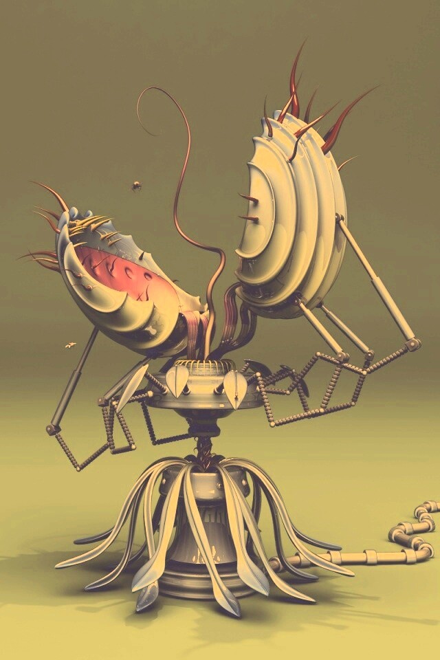 Механическая венерина мухоловка обои