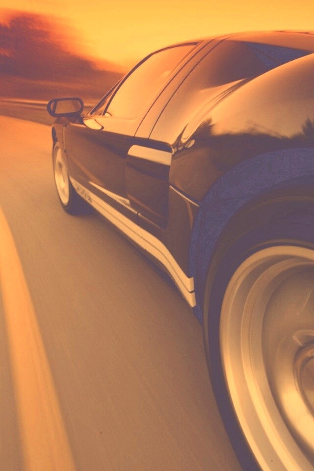 Авто на повороте обои