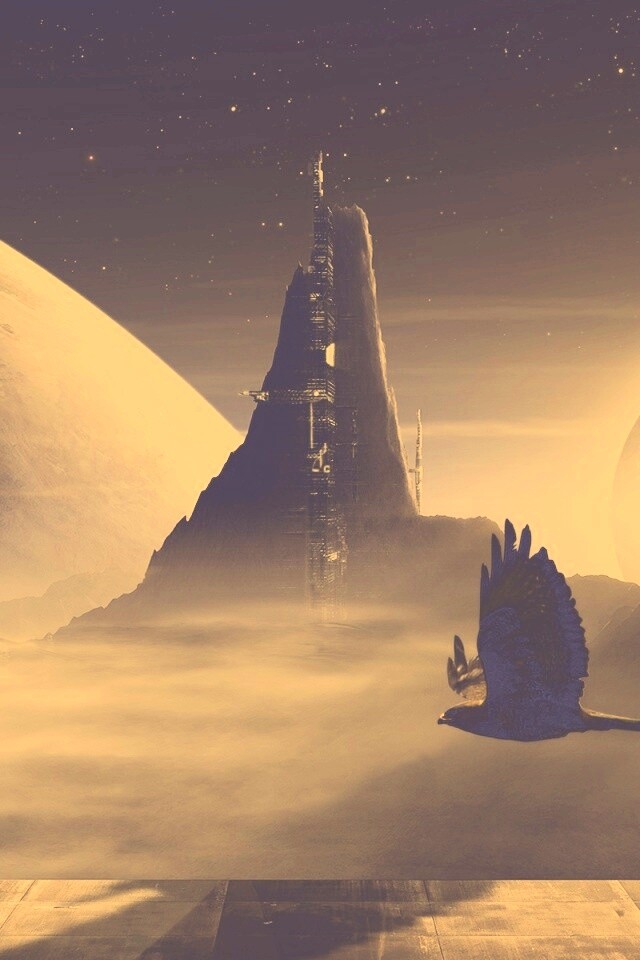 Город на другой планете обои