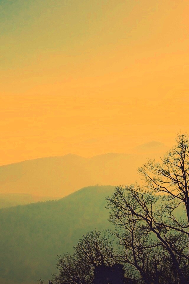 Голубые горы обои