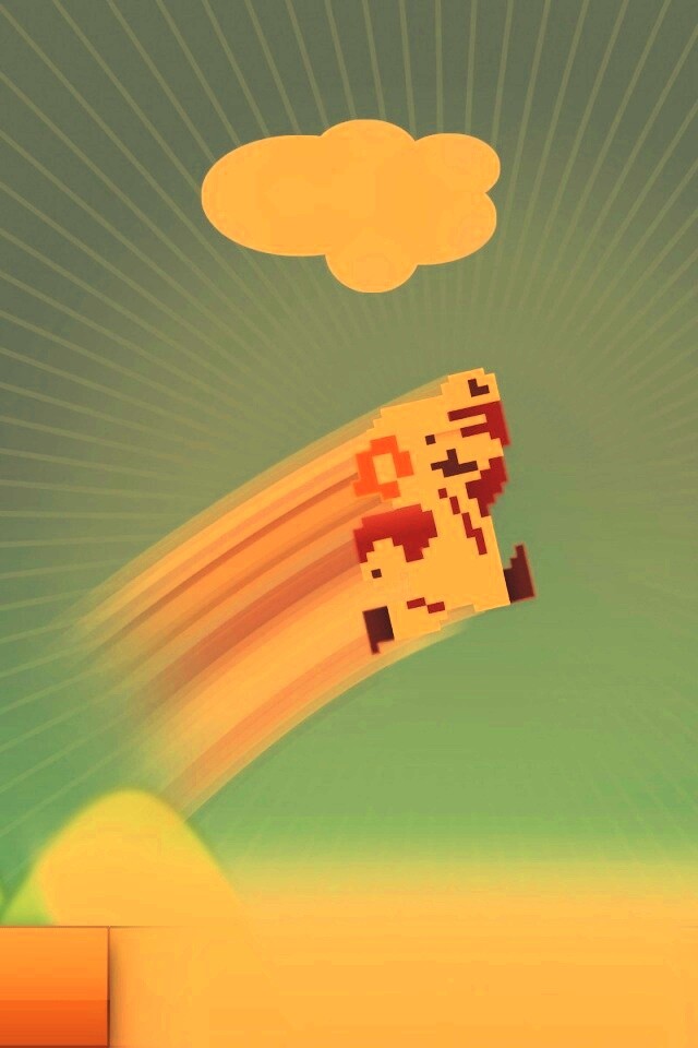 Прыжок Марио обои