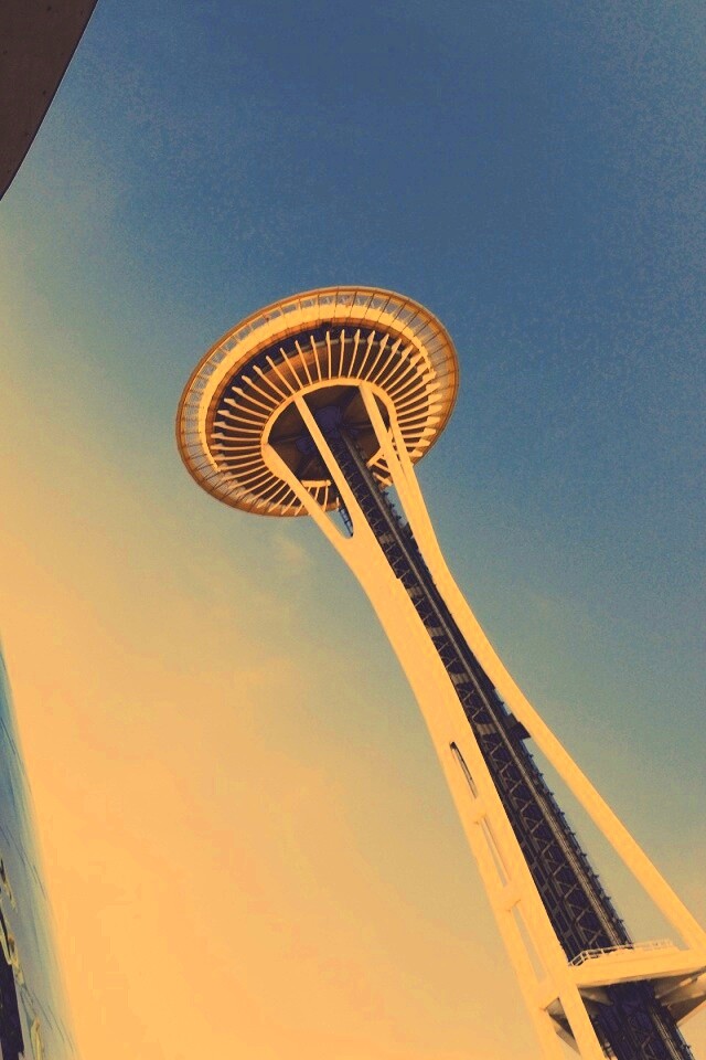 Space Needle Tower обои