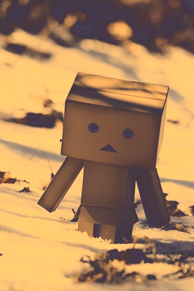 Данбо зиомой обои