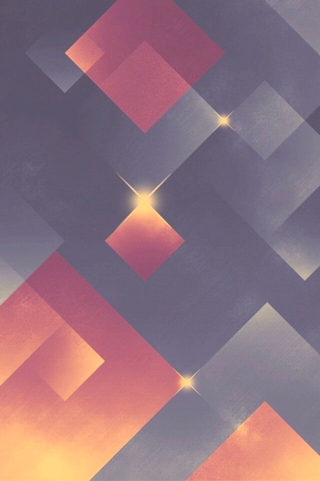 Красные и синие ромбы обои