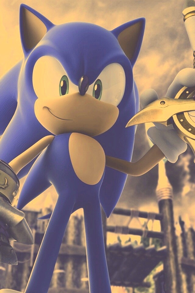 Соник с мечем обои