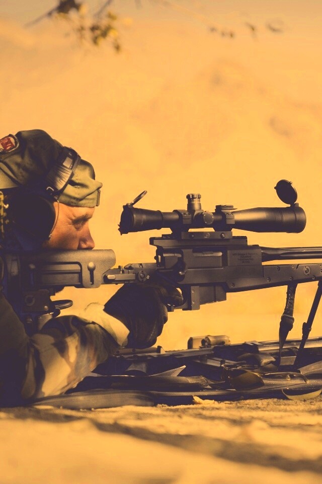 Стрелок в засаде обои