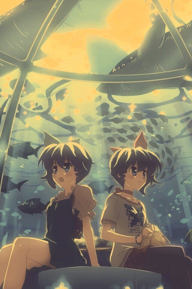 В океанариуме обои