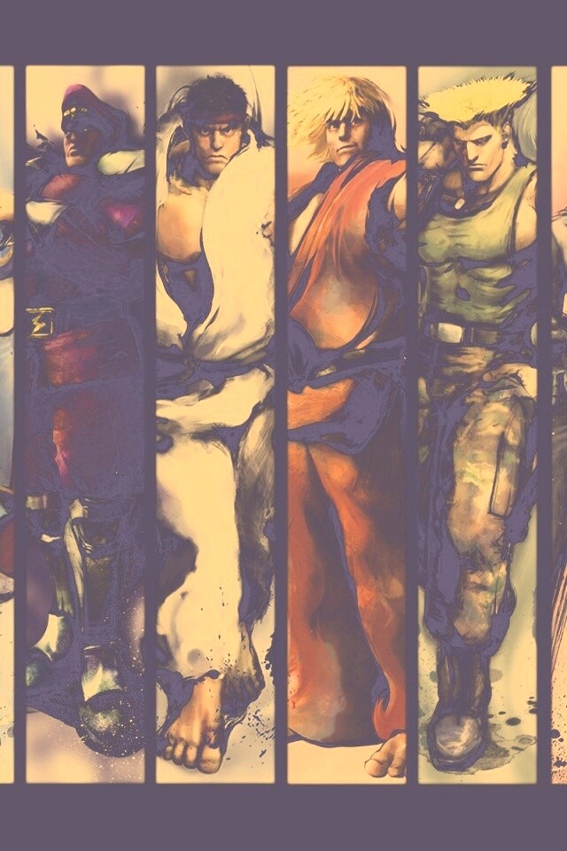 Герои игры Street FIghter обои