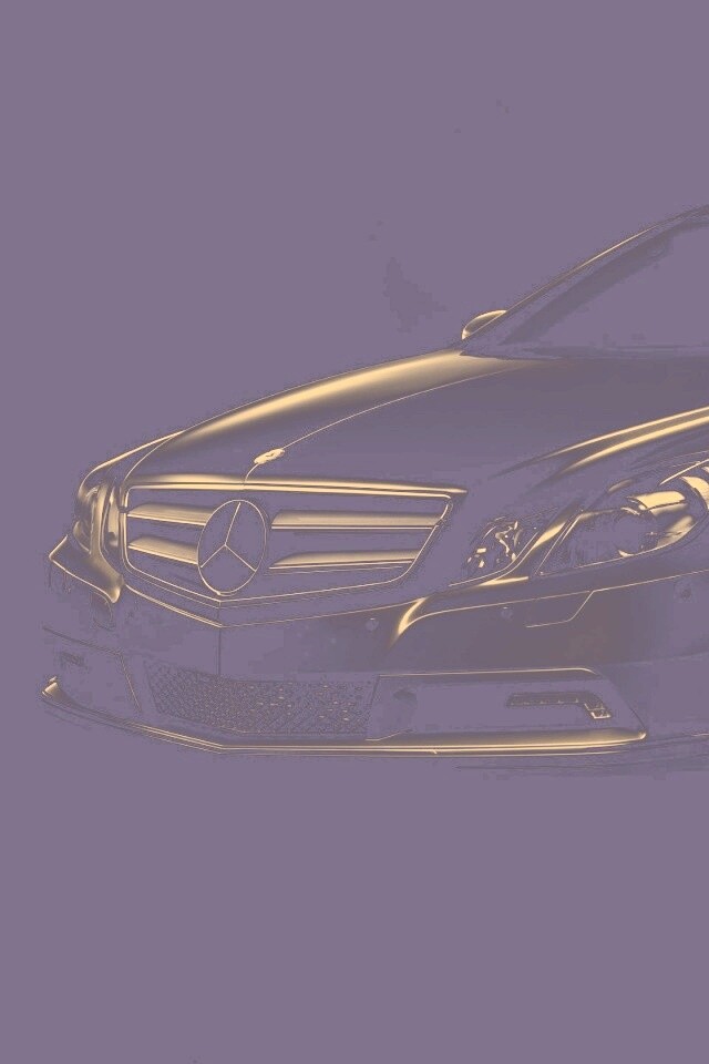 Черный Мерседес обои