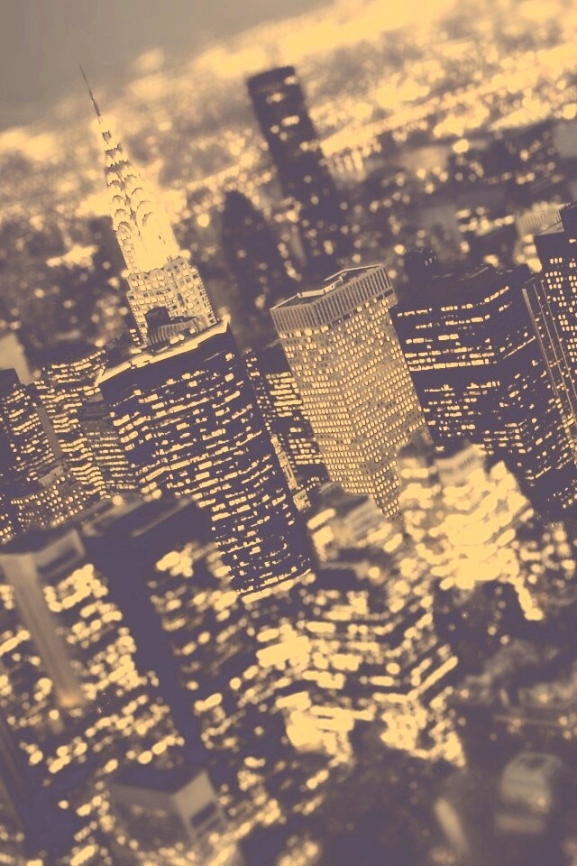 Ночной Нью-Йорк обои