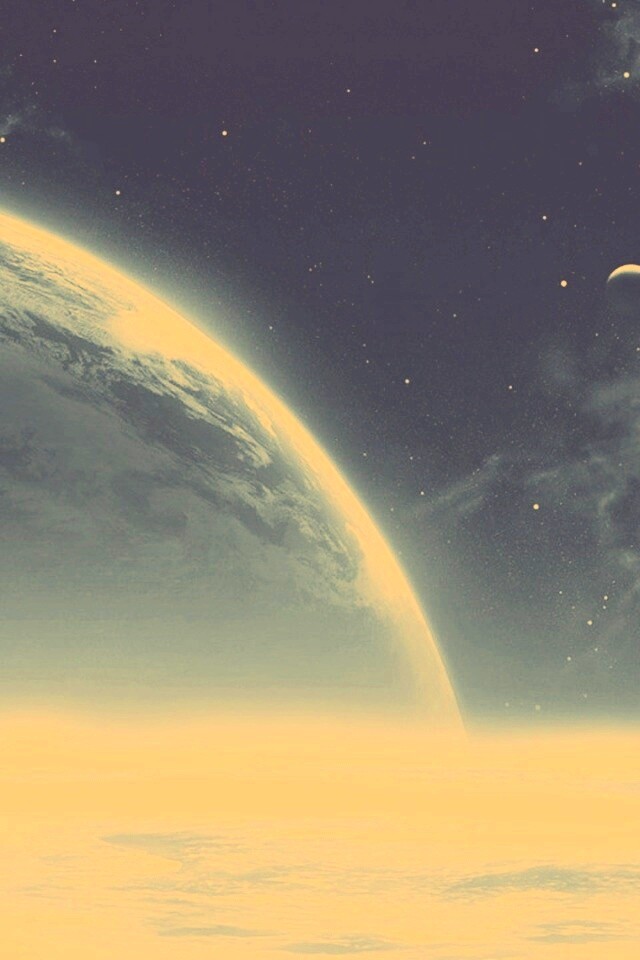 Планета за горизонтом обои