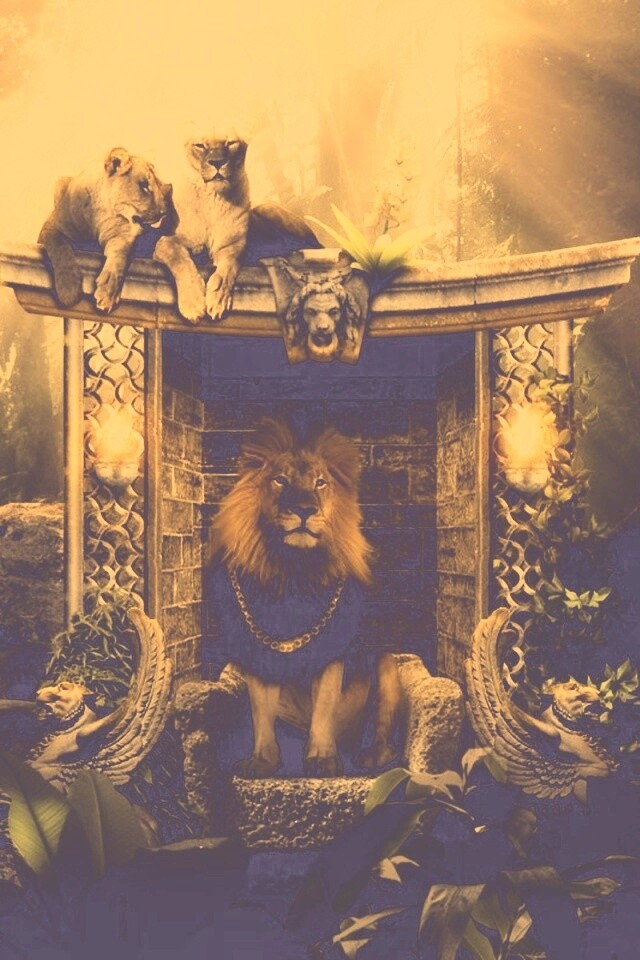 Царь зверей обои