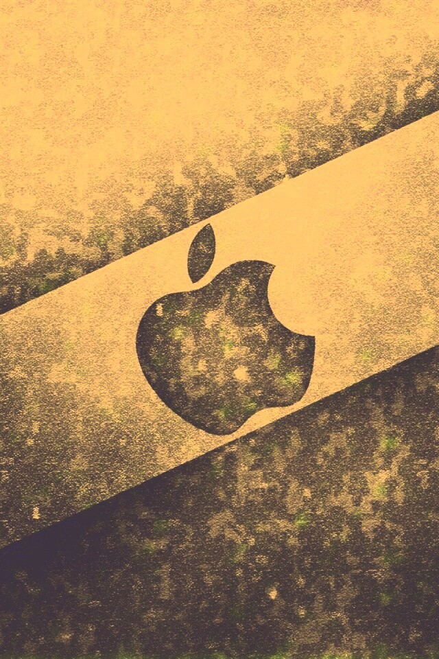 Камуфляжный логотип Эпл обои