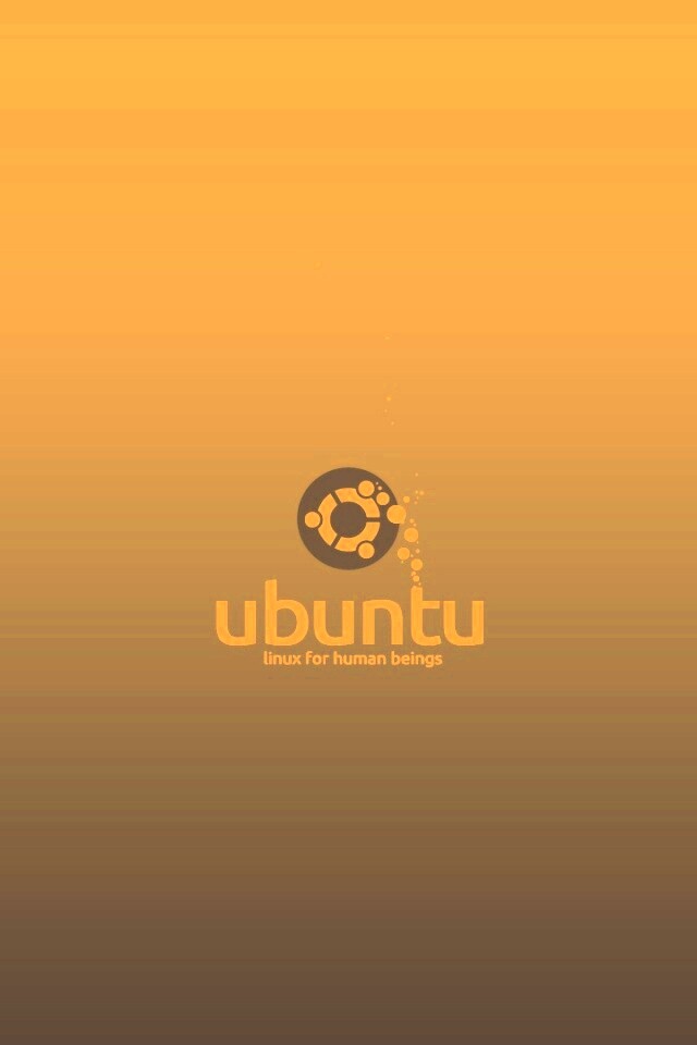 Логотип Ubuntu обои